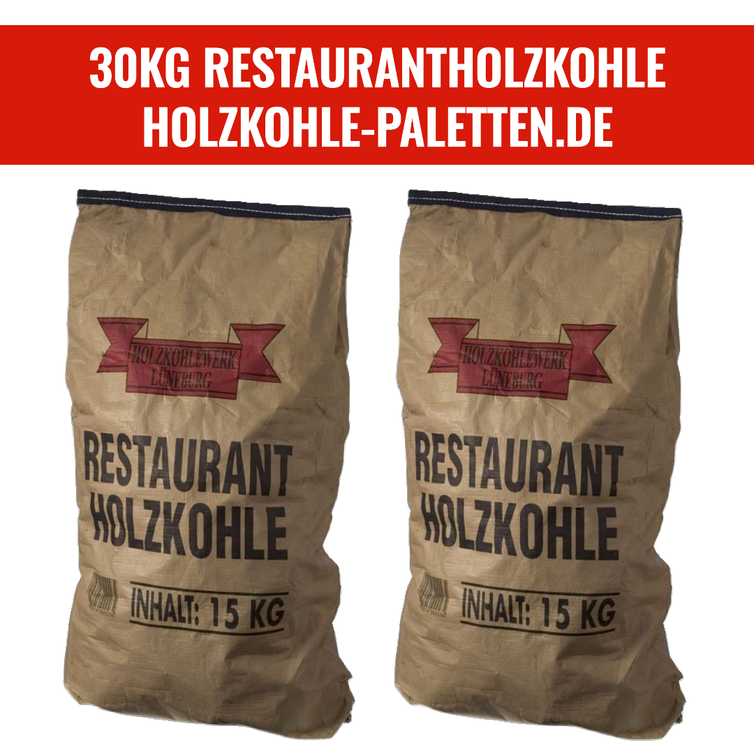 Quebracho Restaurant-Grillholzkohle Palette 300 kg extrem lange Glut – Bild 2